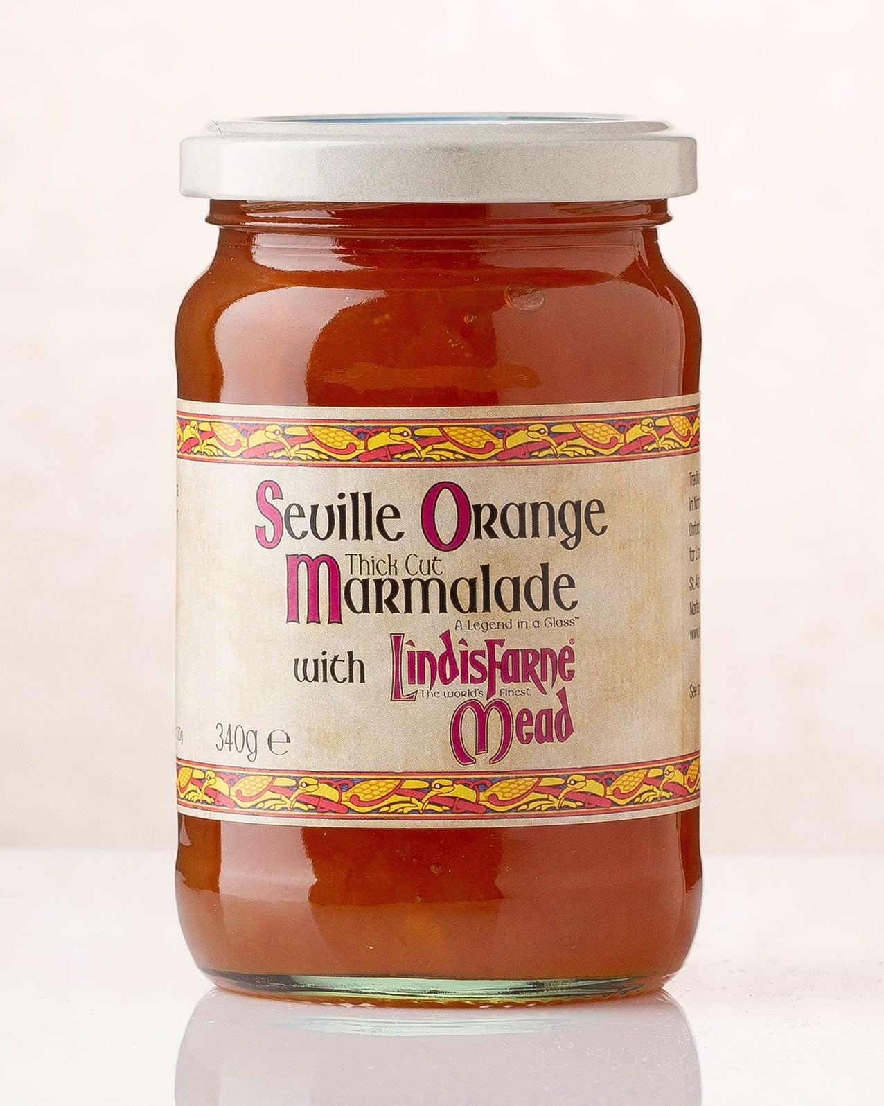 Seville (Thick Cut) Orange Marmalade & Lindisfarne Mead - Northumbrian ...